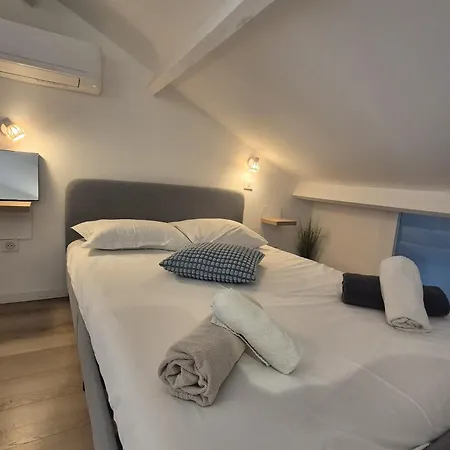 아파트 Le Nid D Azur Duplex Vue Centre *